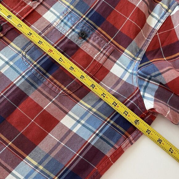 J Crew Sportsmens Outfitters Midweight Plaid Flannel Shirt Mens‎ Size XL G6941 - Picture 6 of 11